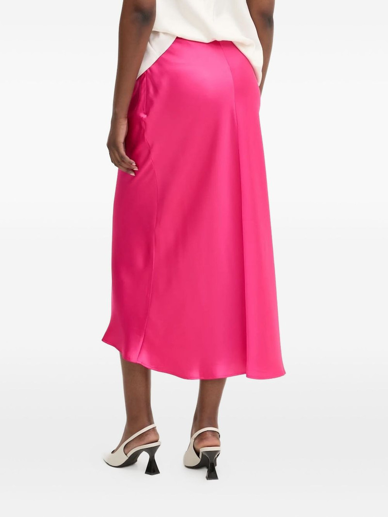 HUGO bias-cut satin skirt outlook