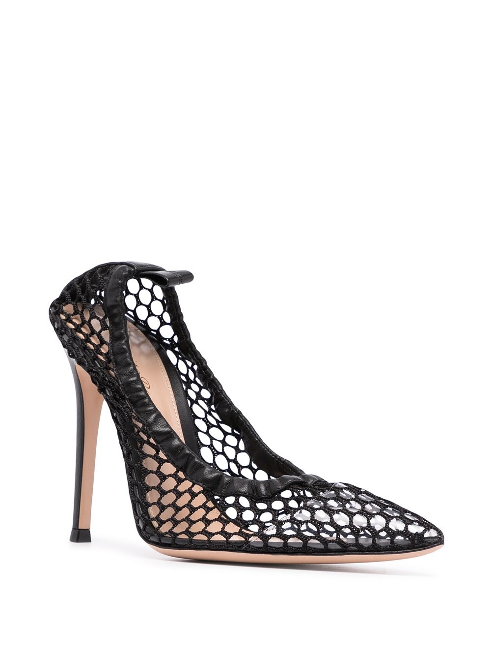 pointed mesh pumps - 2