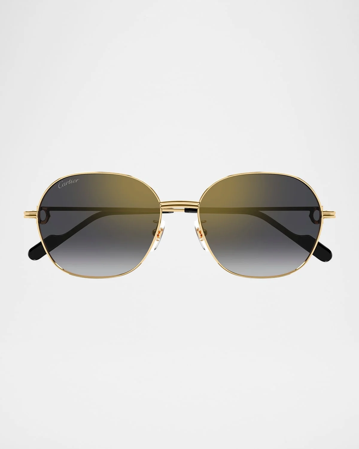 Gradient Metal Butterfly Sunglasses - 1