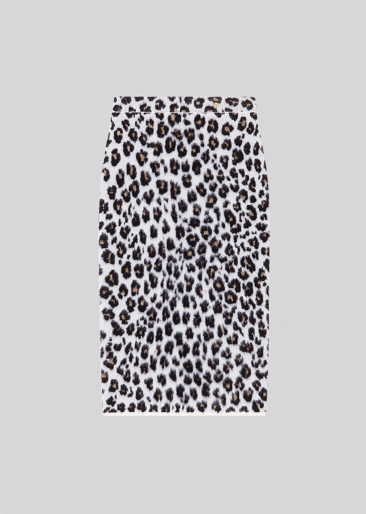 Animalier Jacquard Pencil Skirt - 1