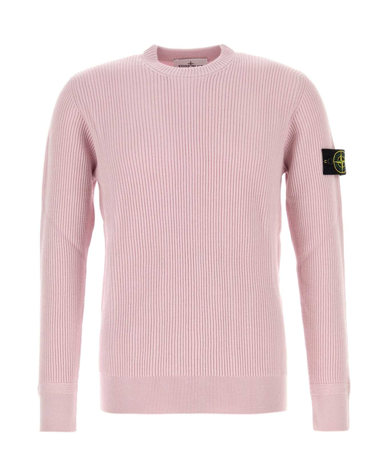 Pink Wool Sweater - 1