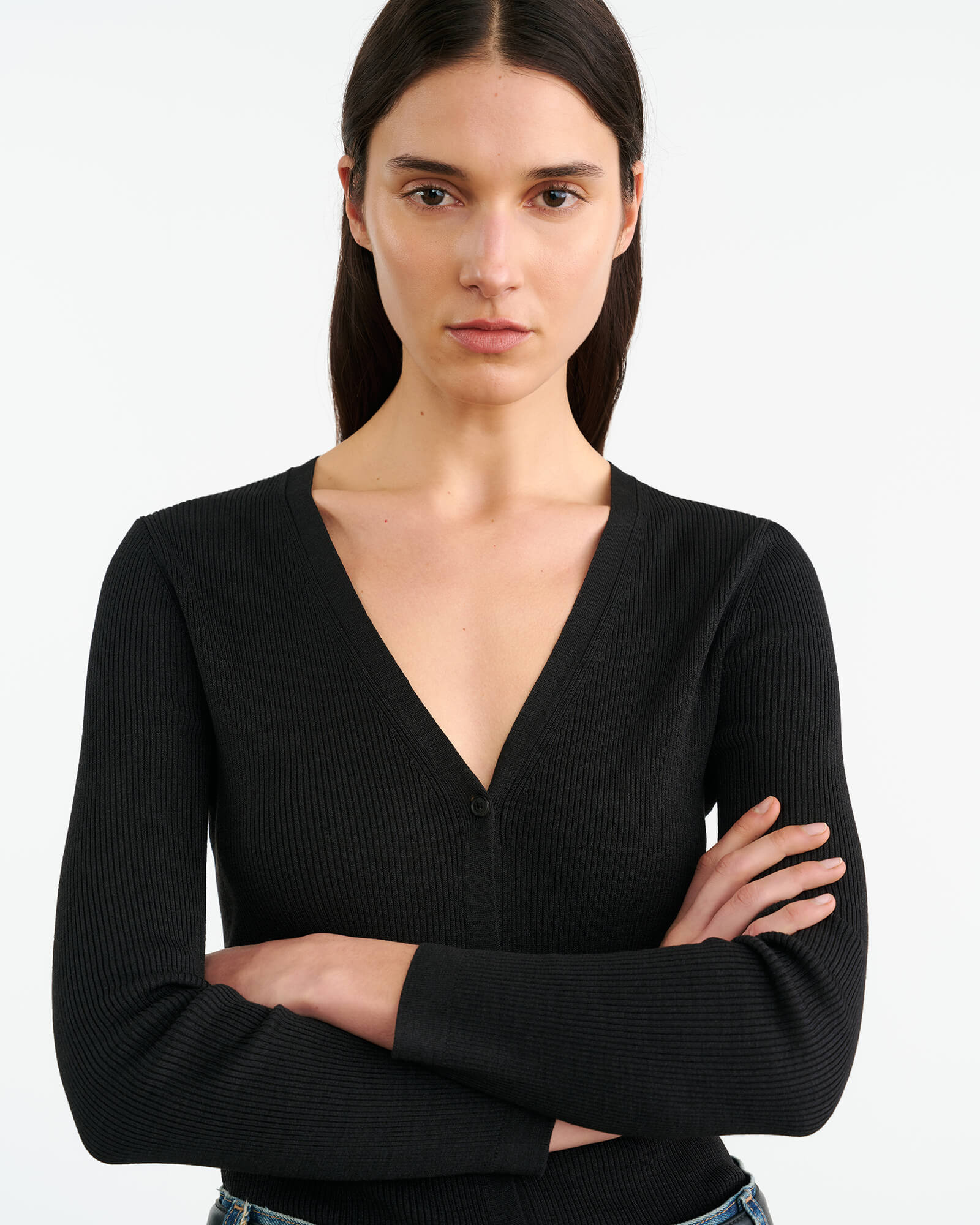 NARI SILK CARDIGAN - 3