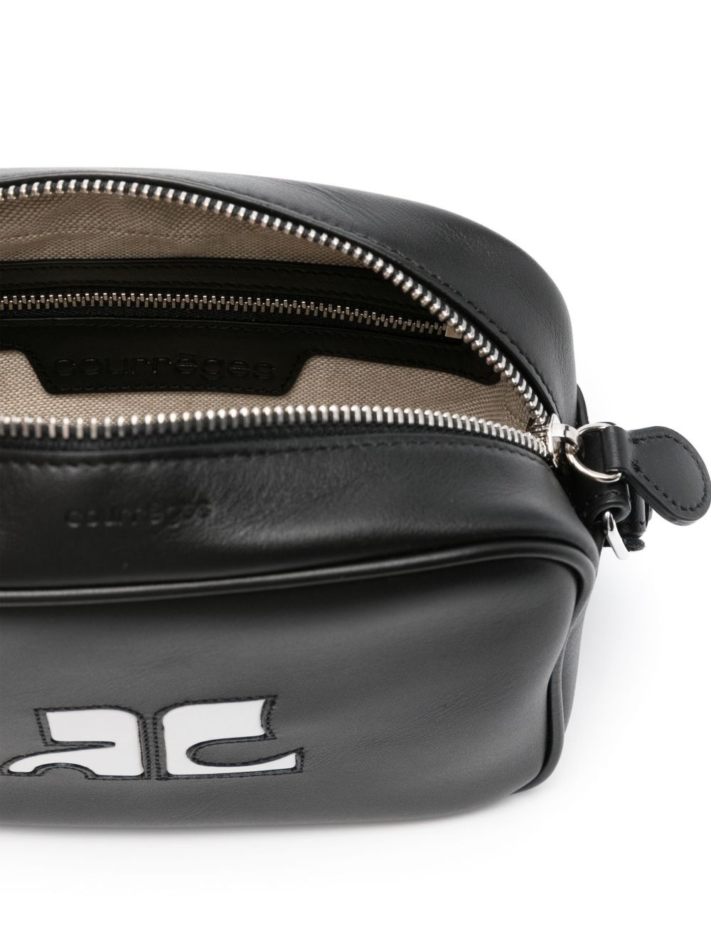 Reedition leather shoulder bag - 5