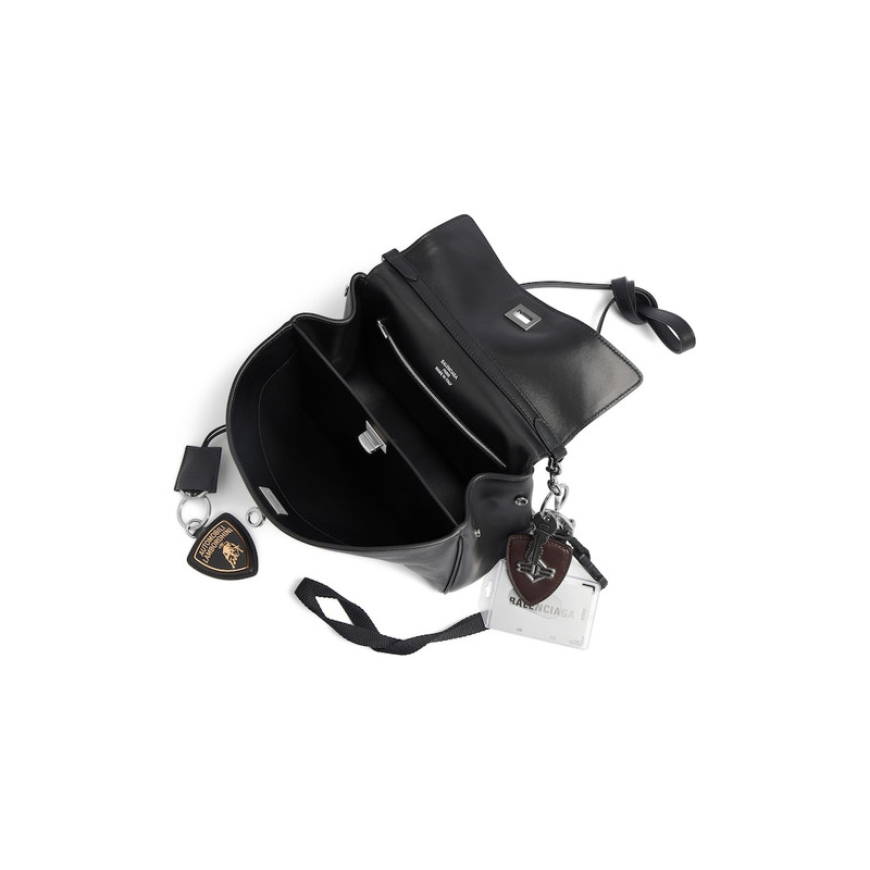 Men's Balenciaga | Automobili Lamborghini Rodeo Messenger Bag Small  in Black 5