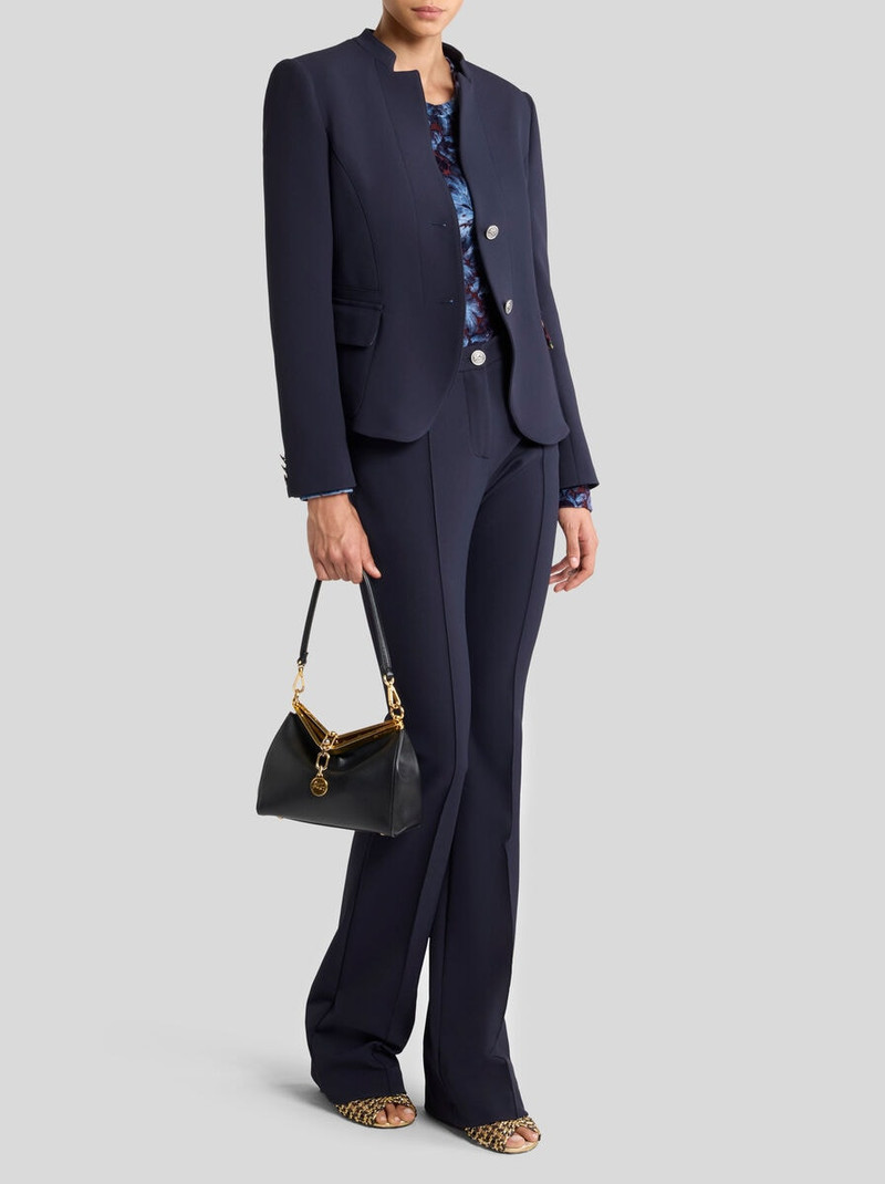 Etro SINGLE-BREASTED JACKET WITH PEPLUM DETAIL outlook