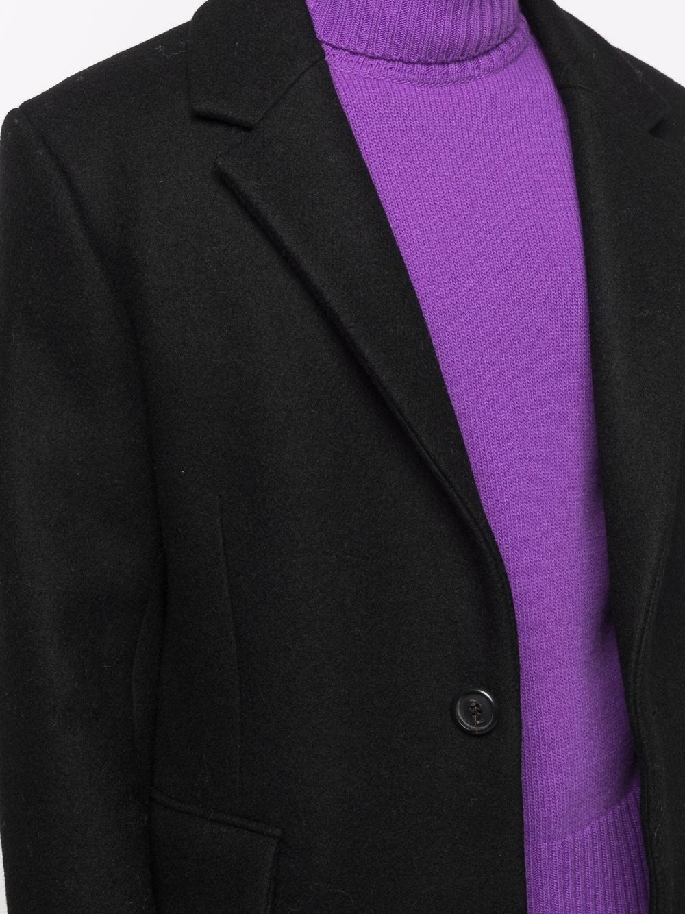 single-breasted blazer jacket - 6