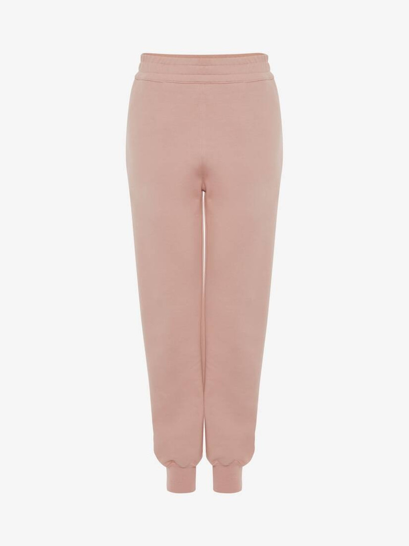 Mcqueen Graffiti Joggers in Rose Pink 1
