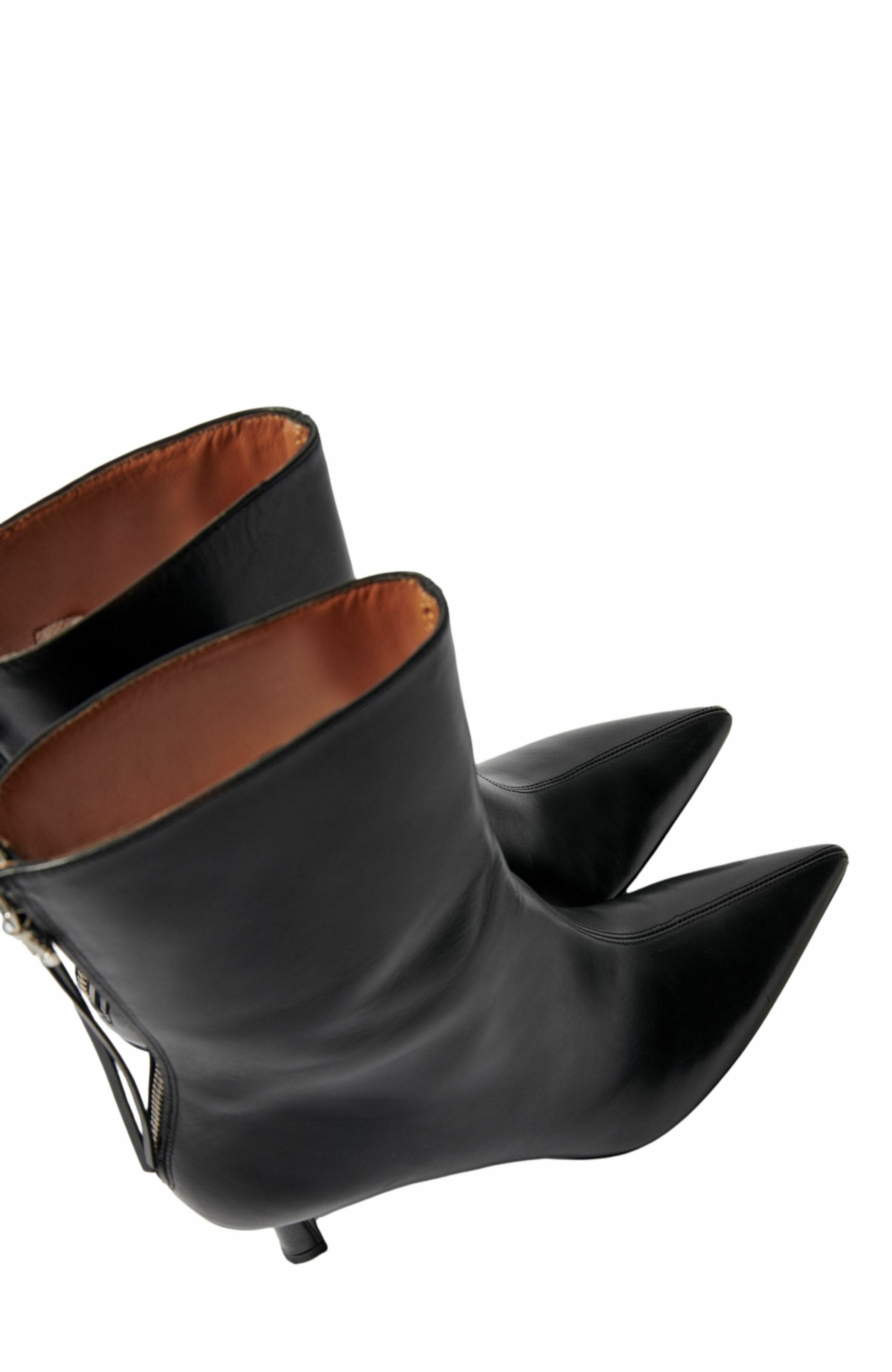 maje Leather ankle boots in Black at Nordstrom - 3