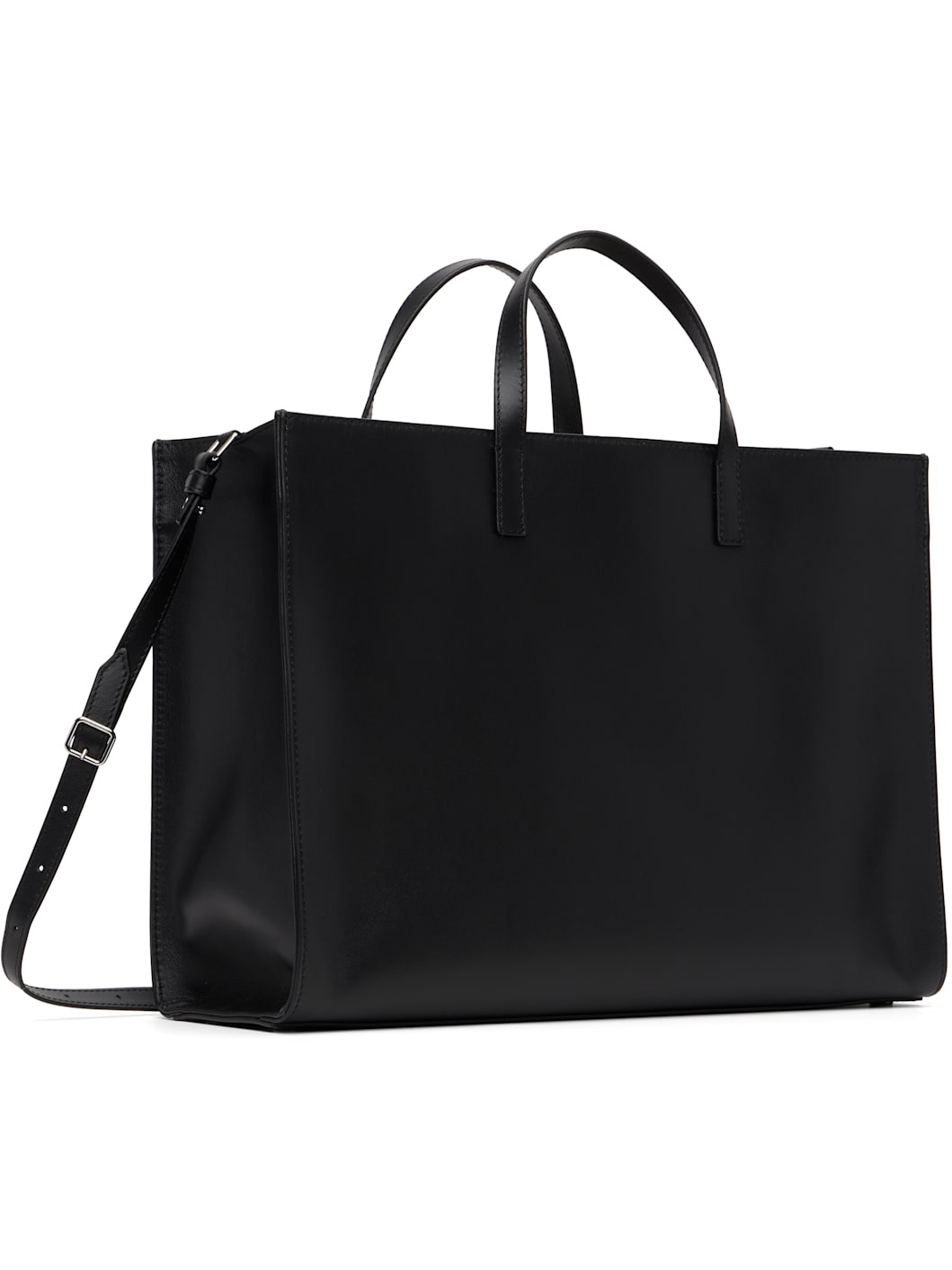 Black Heritage AC Leather Tote - 3