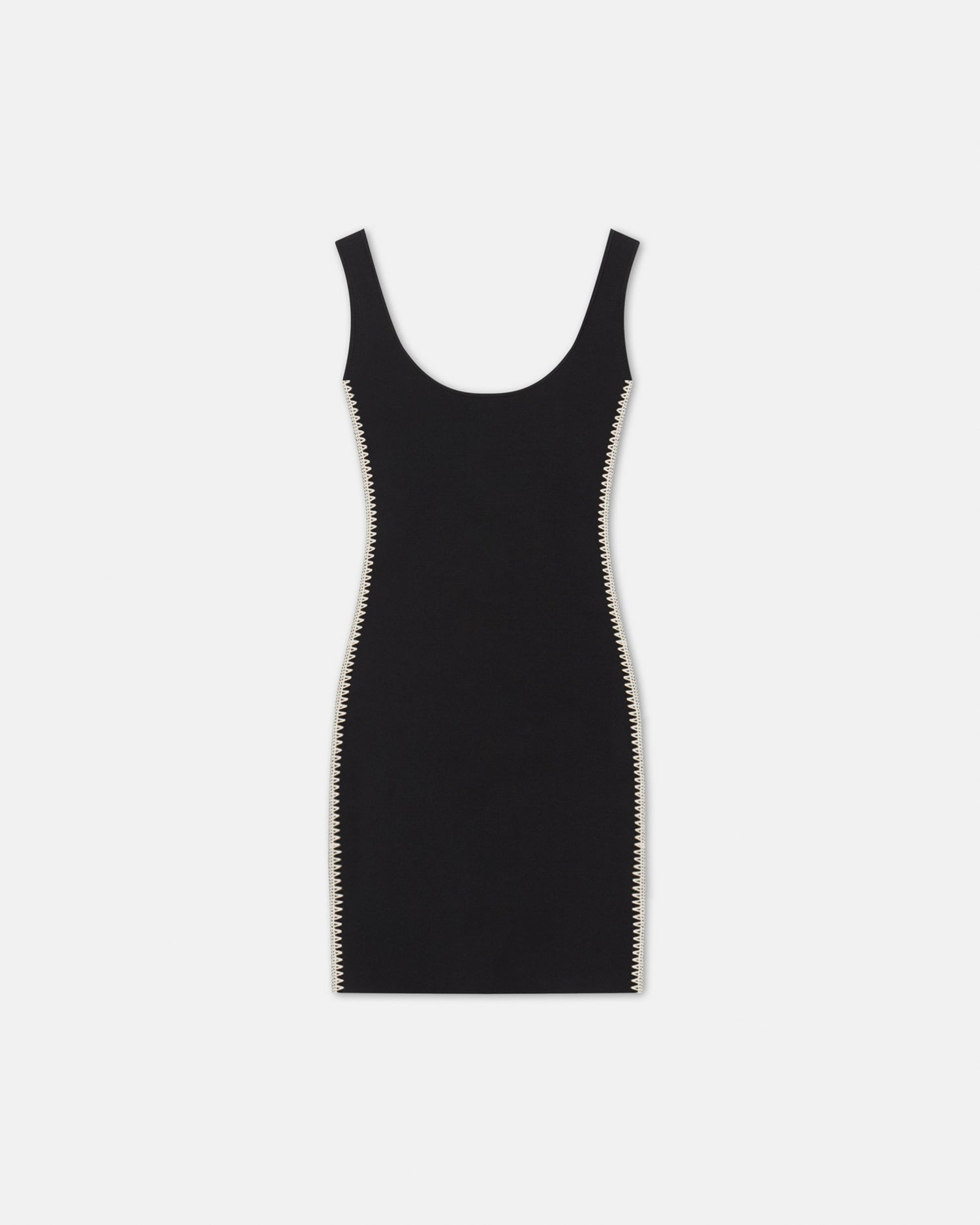 Crocheted Mini Dress - 1