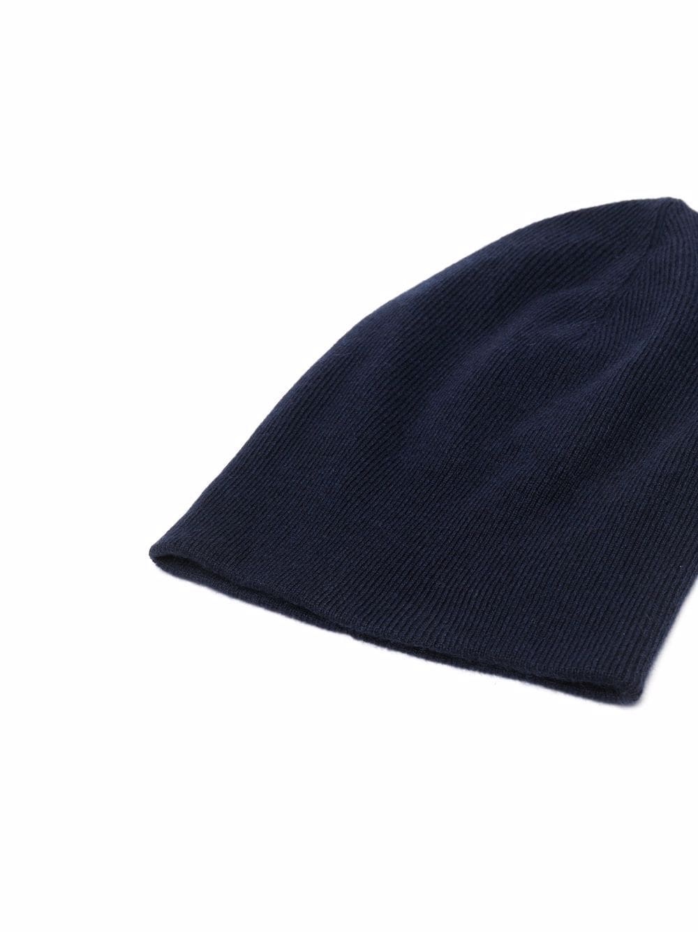 knitted cashmere beanie - 2