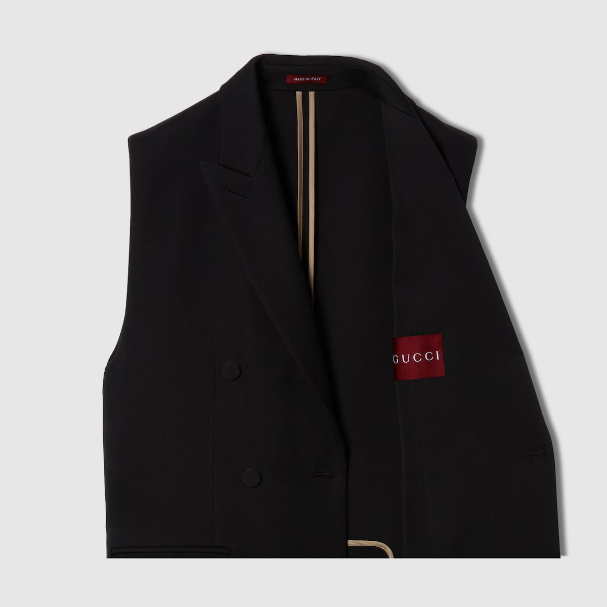 Wool long vest - 8