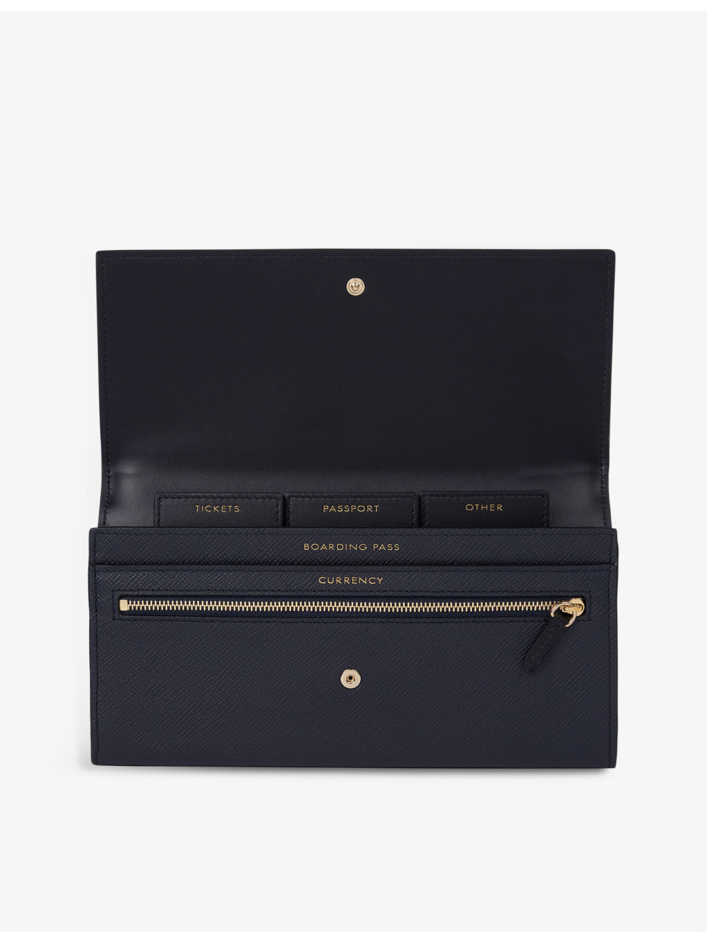 Marshall Panama cross-grain leather travel wallet - 2