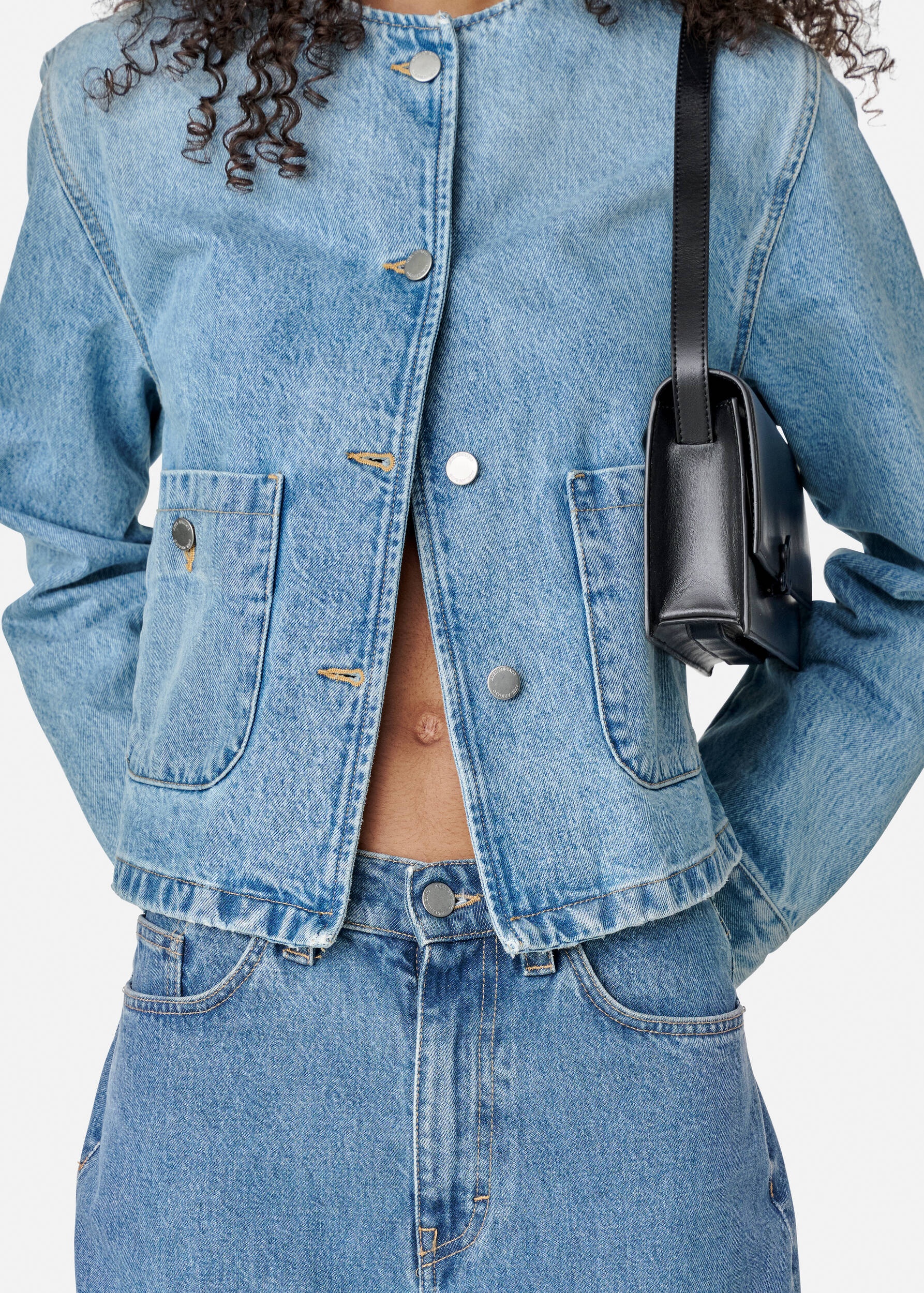 Deia Collarless Jacket - 6