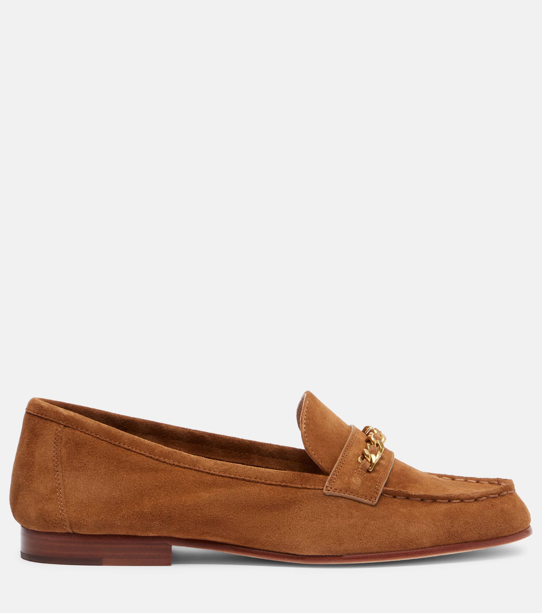 Penny suede loafers - 4