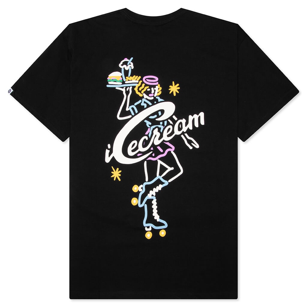 WAITRESS S/S TEE - BLACK - 2