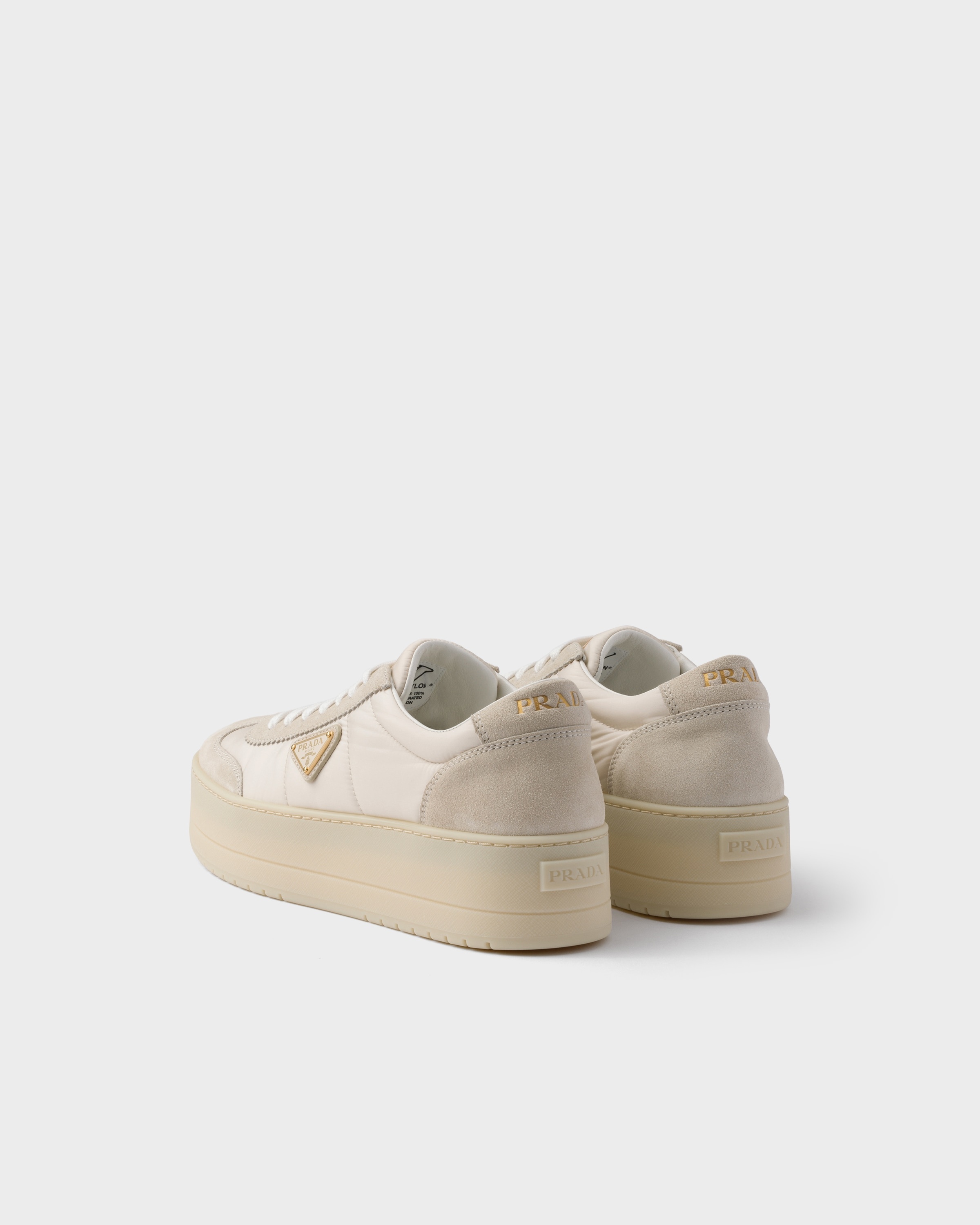 PRADA 'Downtown Bold' sneakers プラダ スニーカー Prada Downtown Bold Leather Sneakers | Saks Fifth Avenue