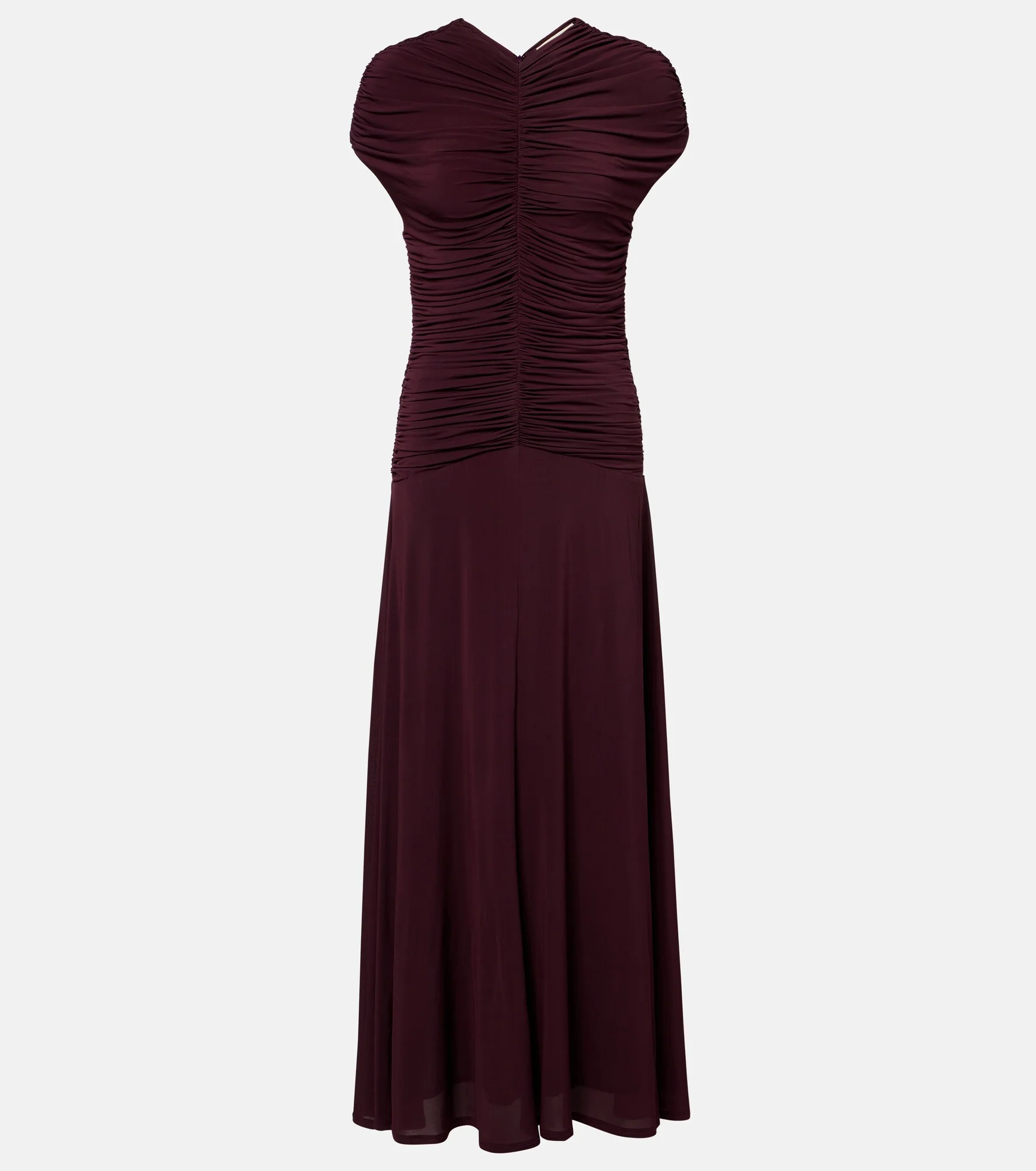 Avita ruched jersey maxi dress - 1