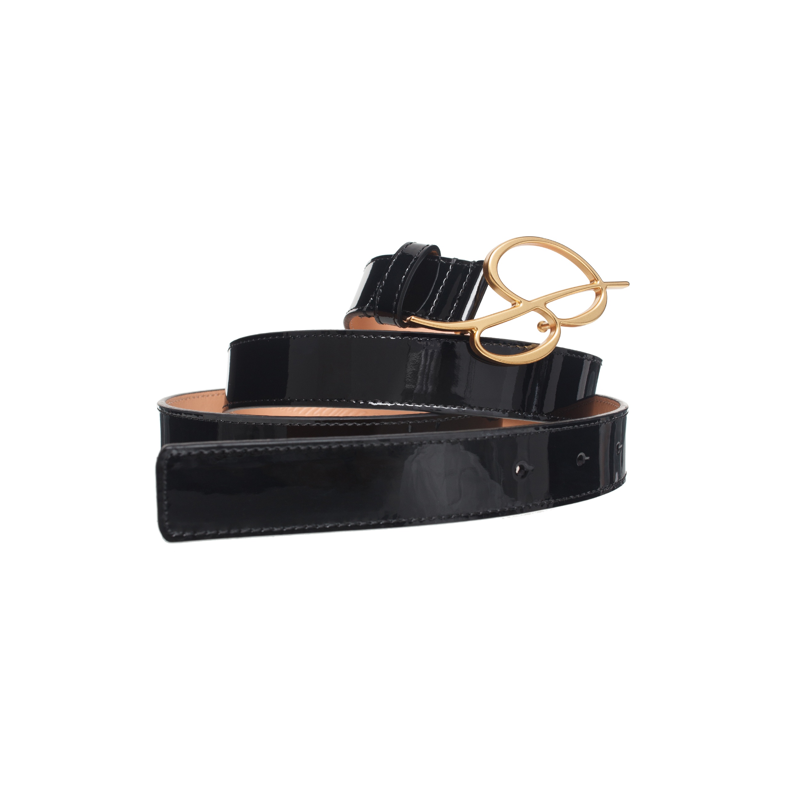 BLACK LOGO BELT - 3