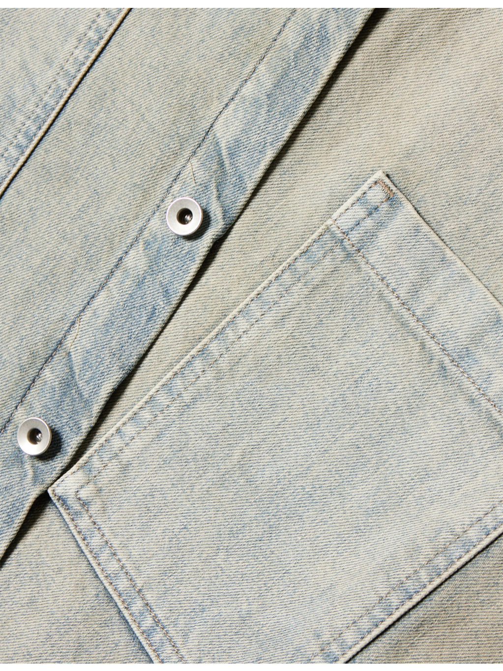 Jumbo Oversized Denim Shirt - 6