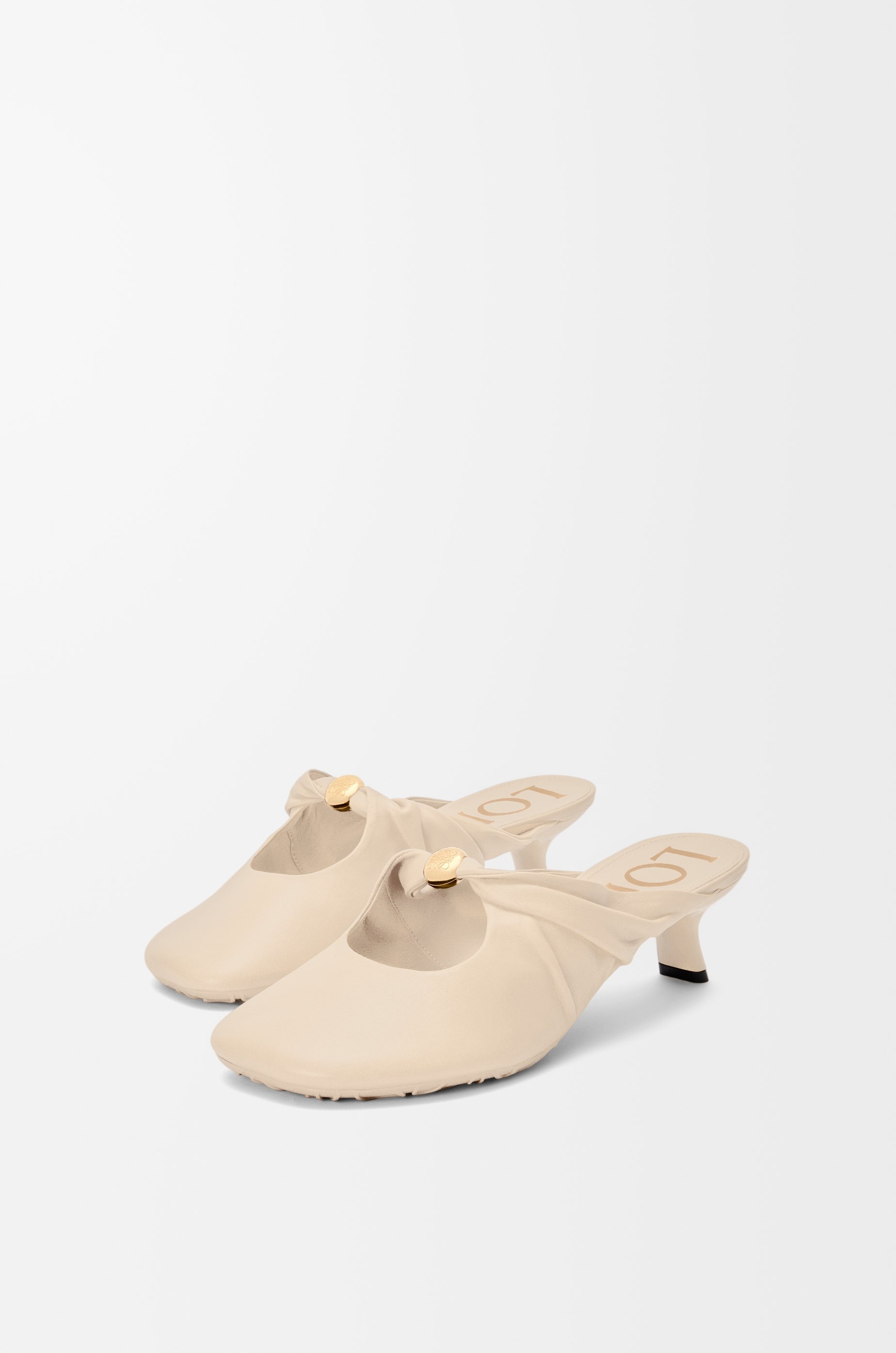 Pebble Soft mule in nappa lambskin - 2