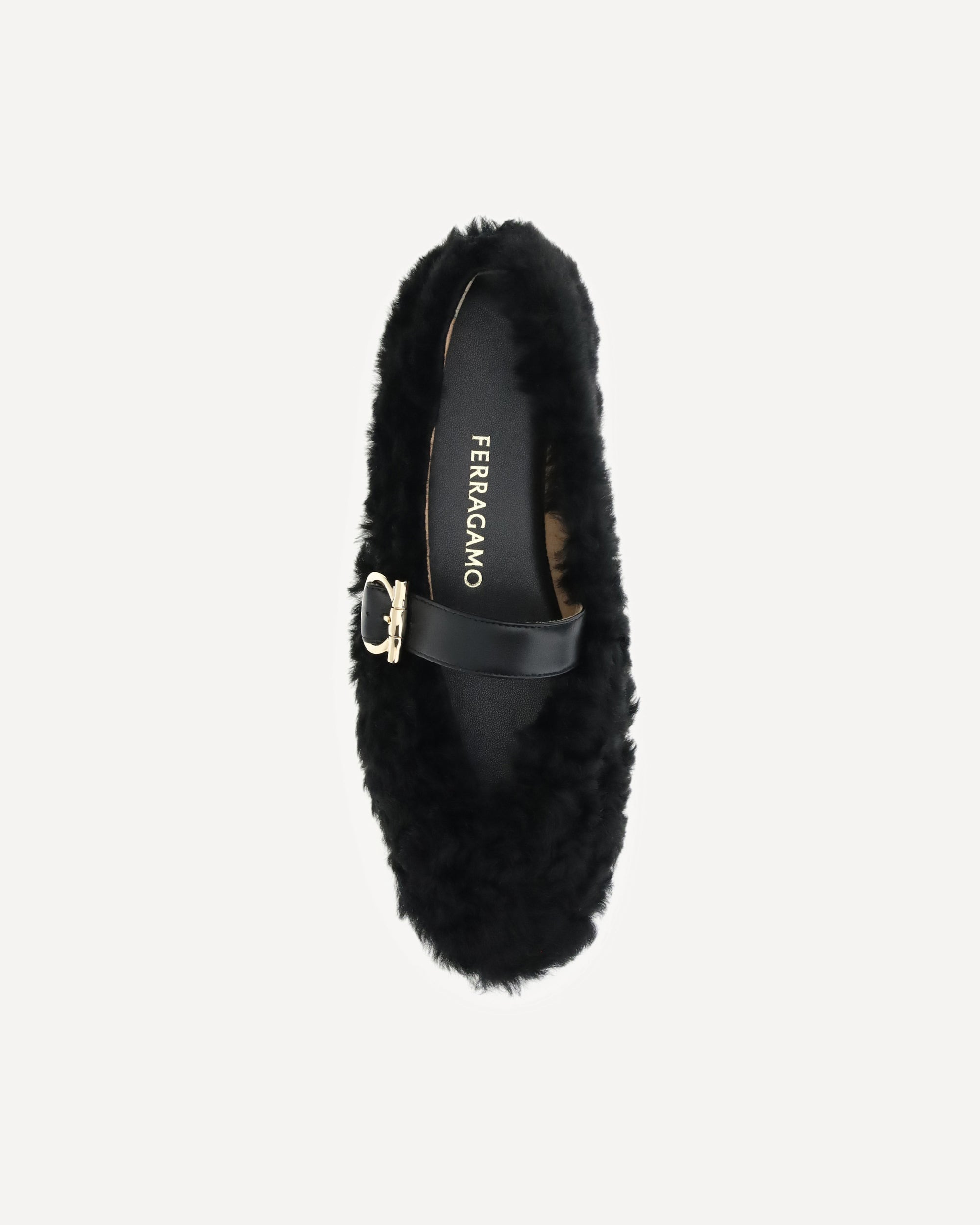 Gancini-embellished Ballerinas - 4