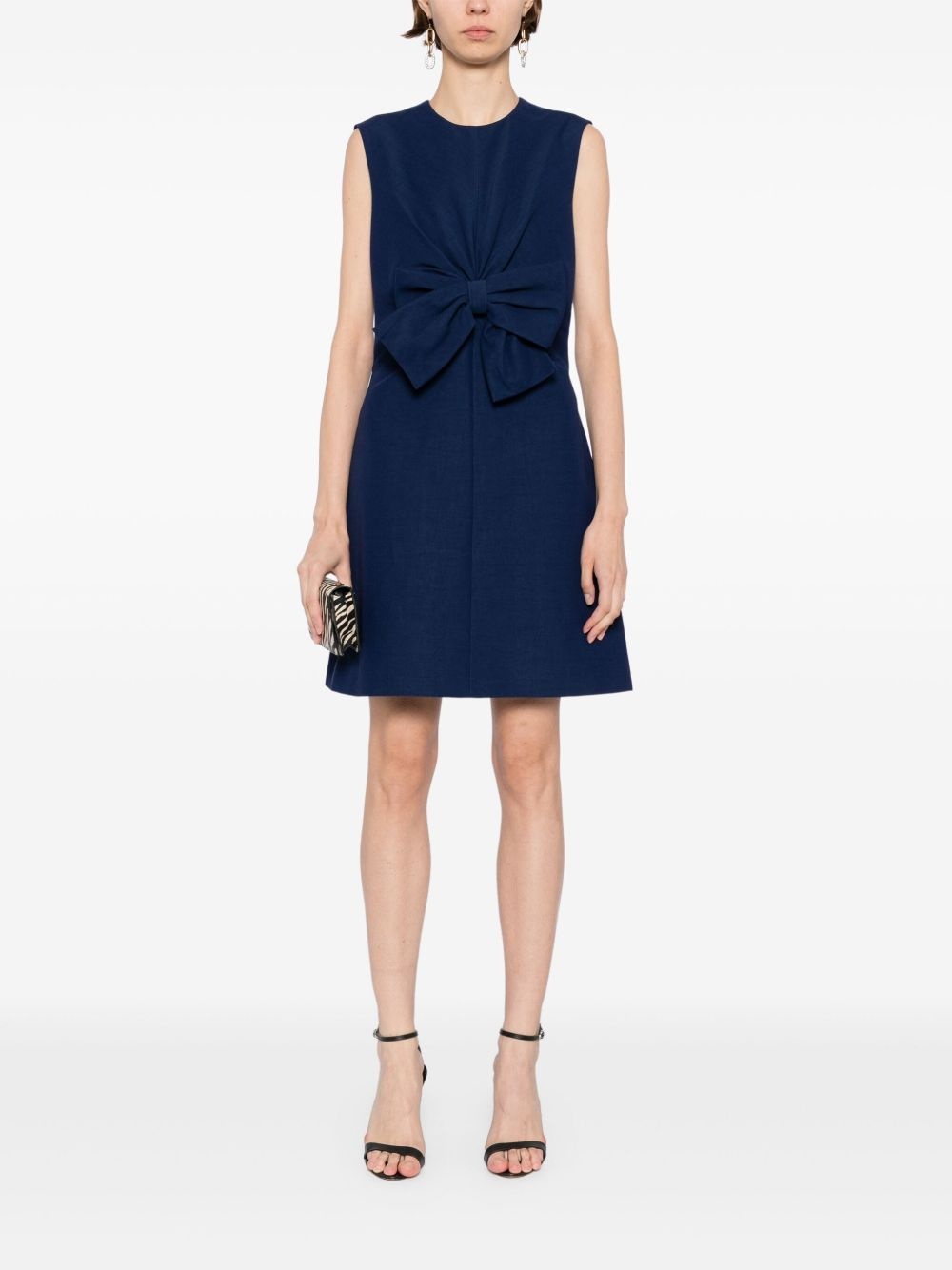 bow detail dress - 2