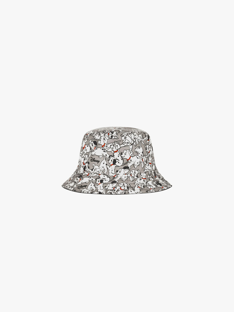 GIVENCHY 101 DALMATIANS REVERSIBLE BUCKET HAT IN PRINTED NYLON 1