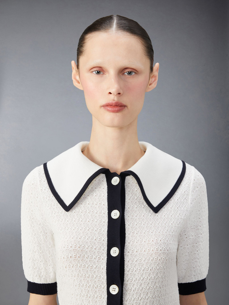Cotton Pointelle Dress 5