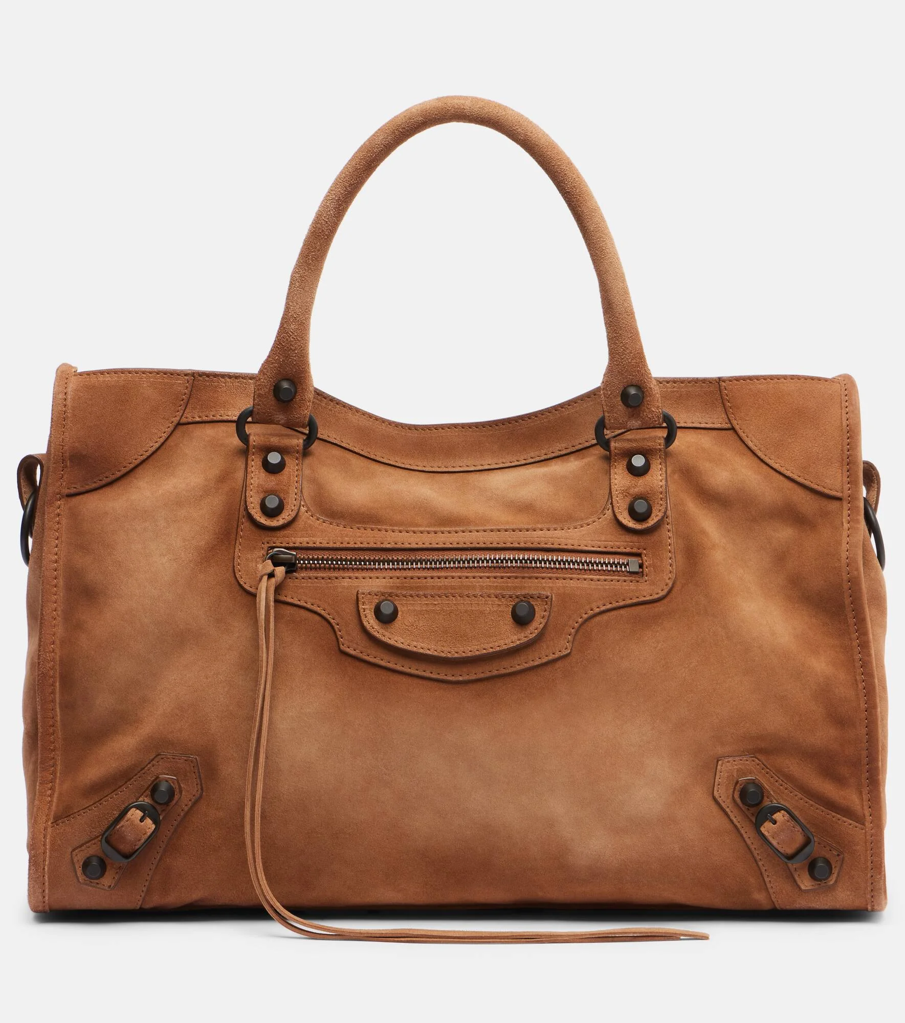 Le City Medium suede tote bag - 1