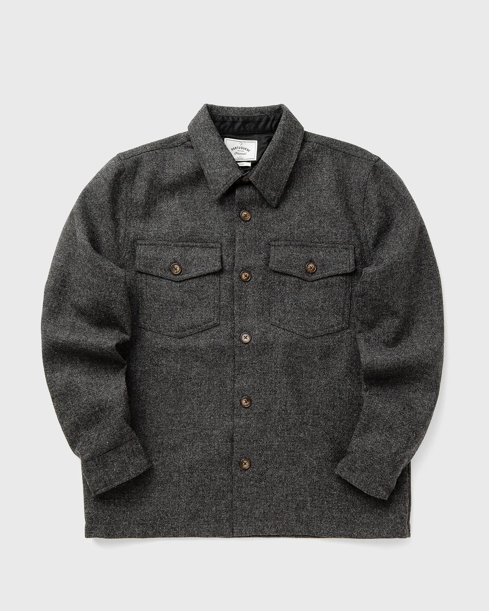 WOOL FIELD OVERSHIRT - 1