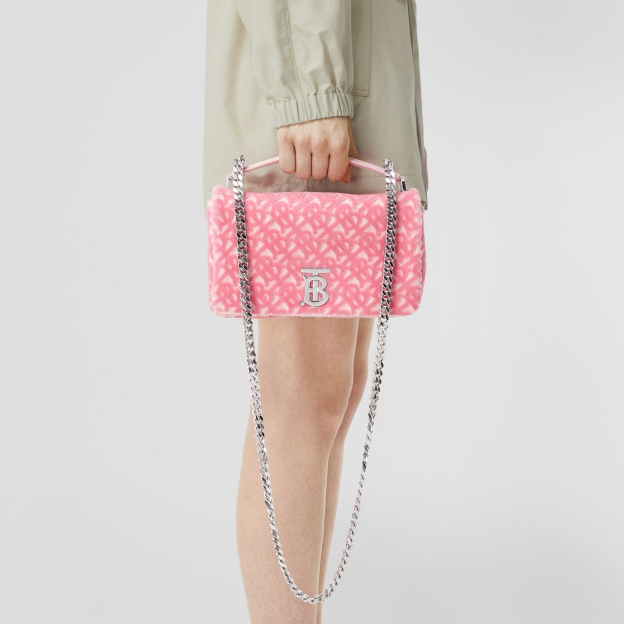 Small Monogram Cotton Lola Bag - 3