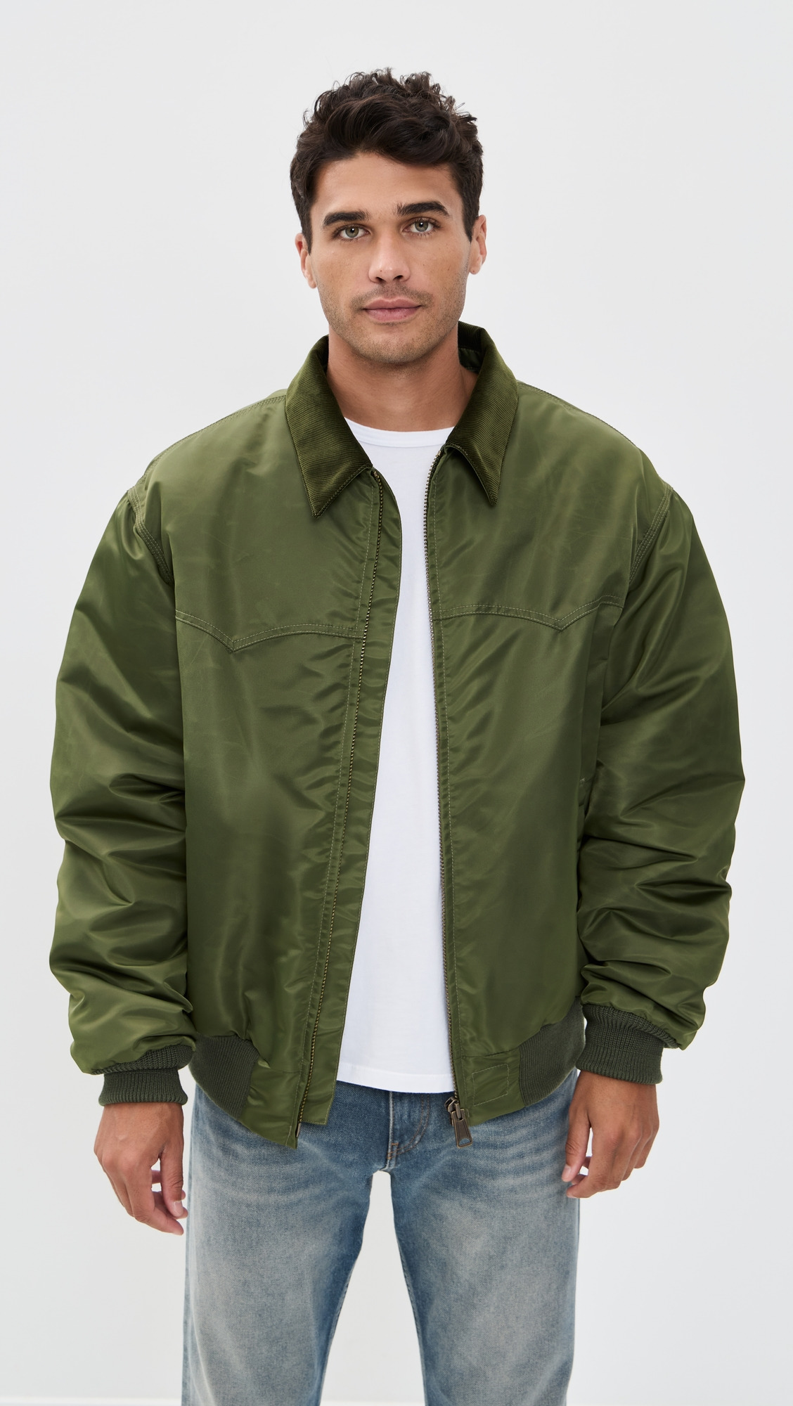 Nylon Bomber Jacket - 2