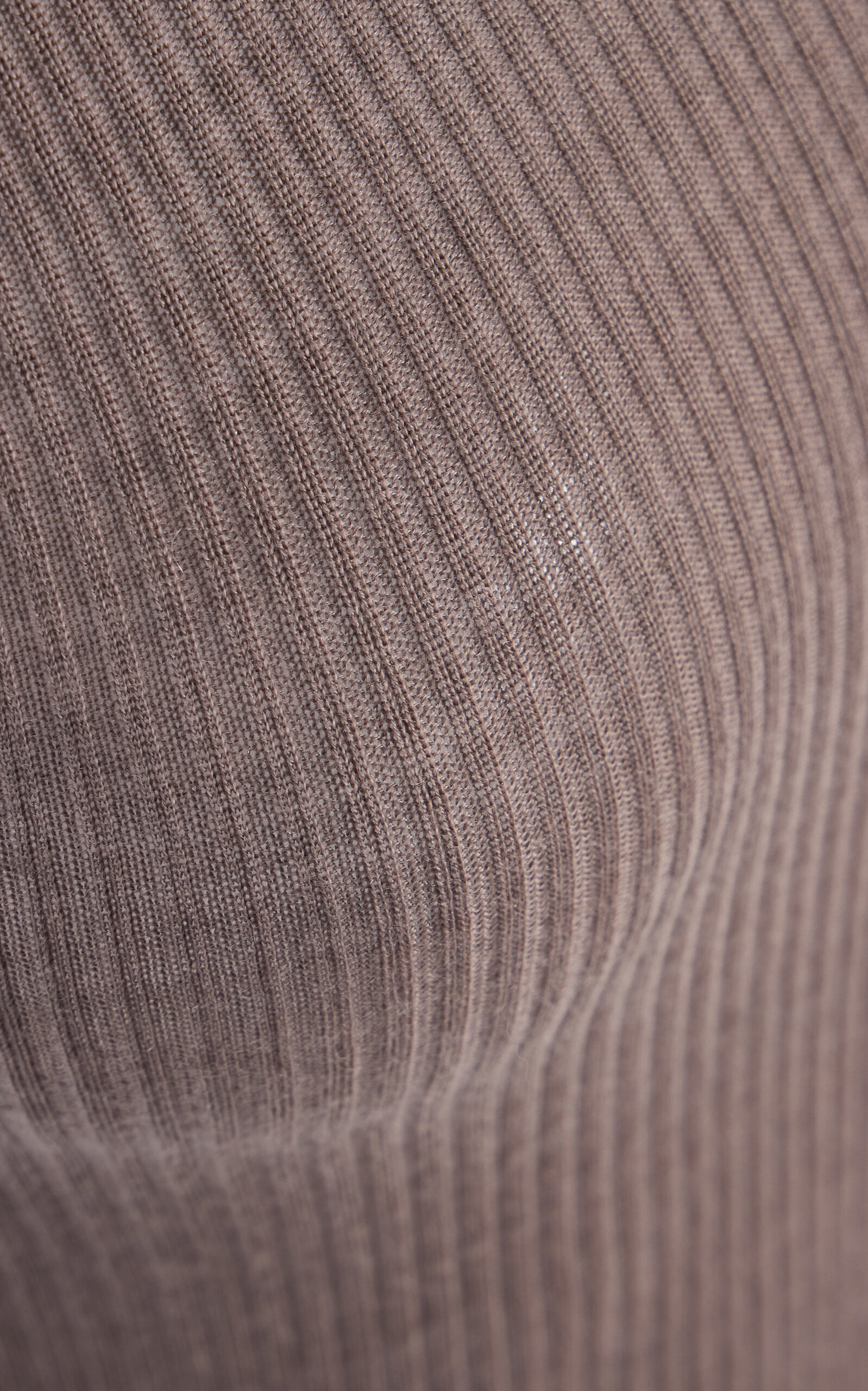 Suspender-Detailed Seamless Wool Tank Top grey - 5