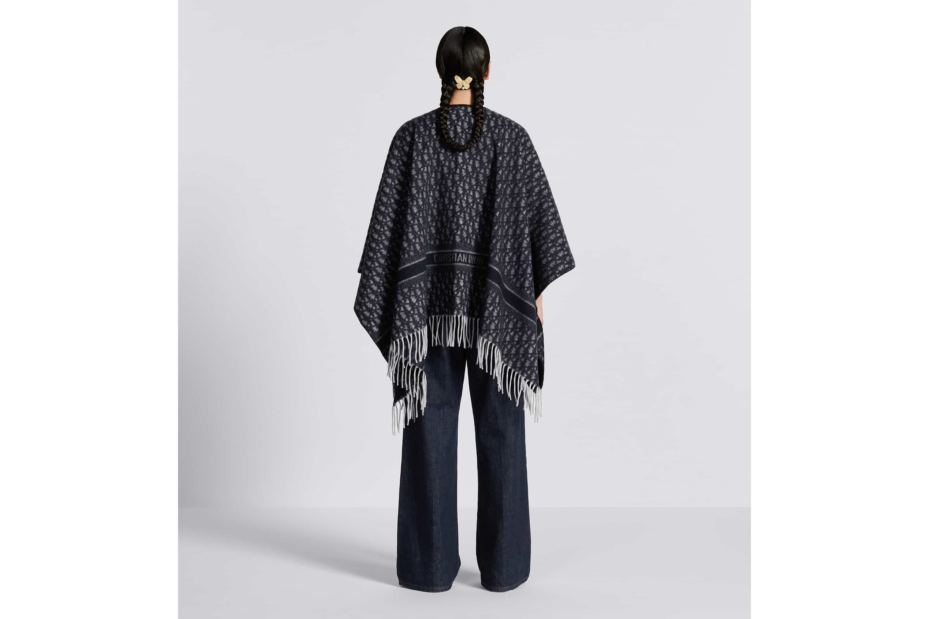 Dior Oblique Poncho - 4