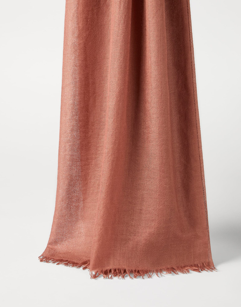 Cashmere and silk scarf 1
