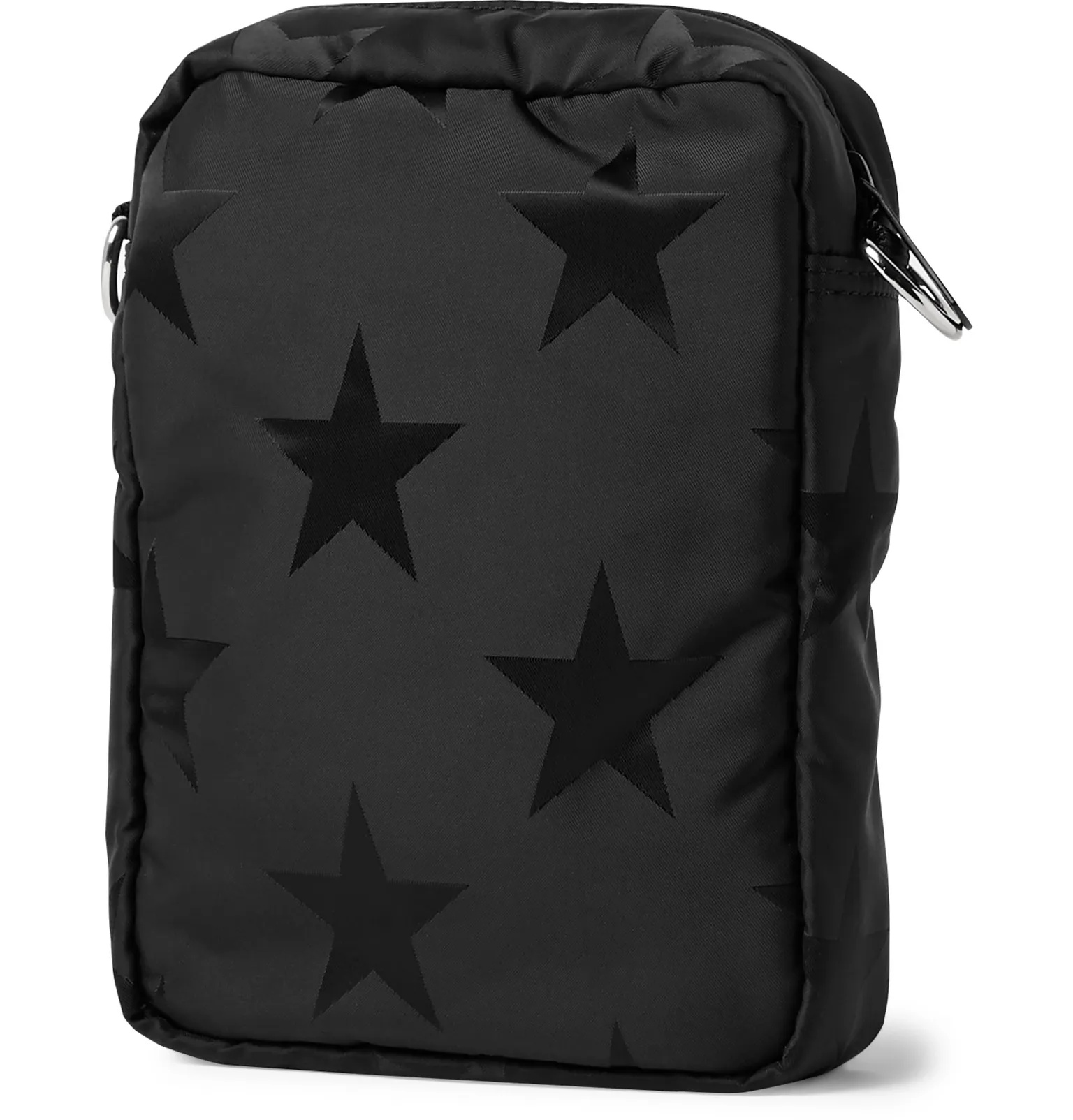 Star-Print Nylon Messenger Bag - 4