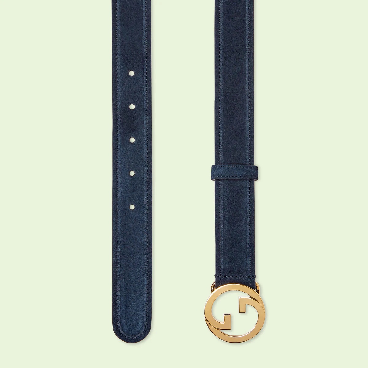 Belt with round Interlocking G - 2