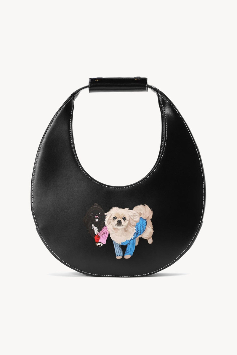 STAUD STAUD CUSTOM MOON BAG | BLACK outlook