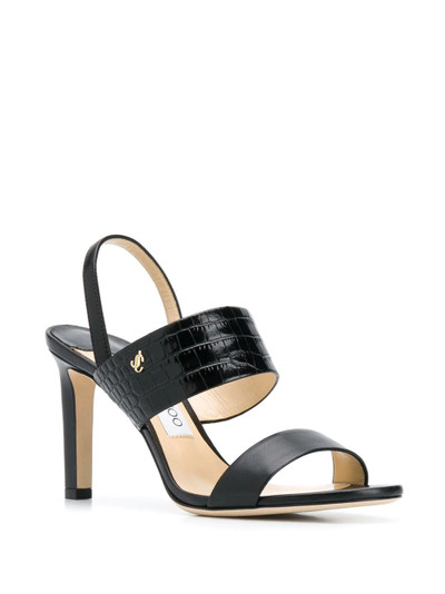 JIMMY CHOO Salise 85mm sandals outlook