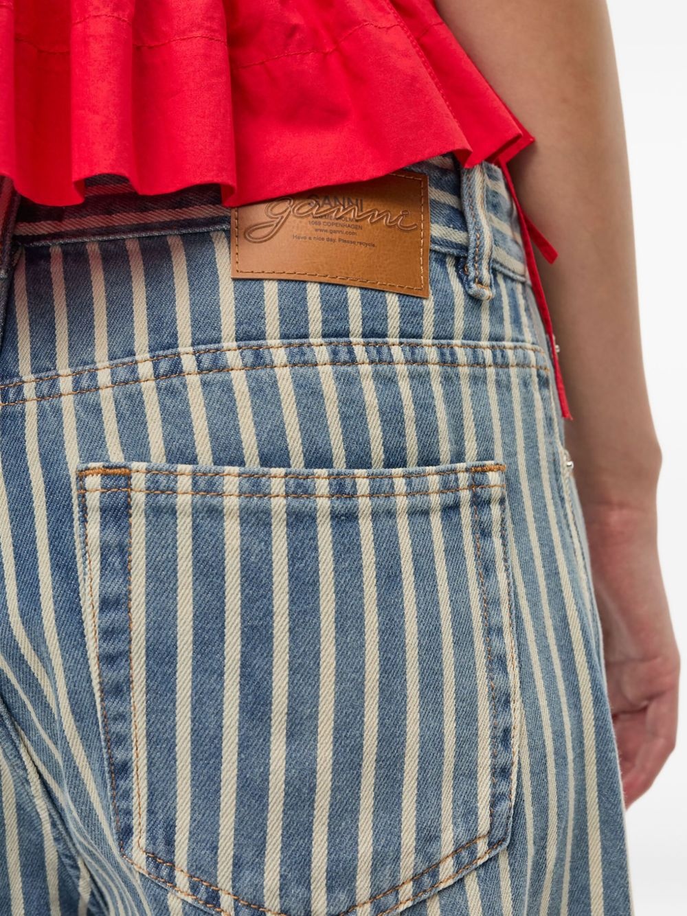 striped jeans - 5