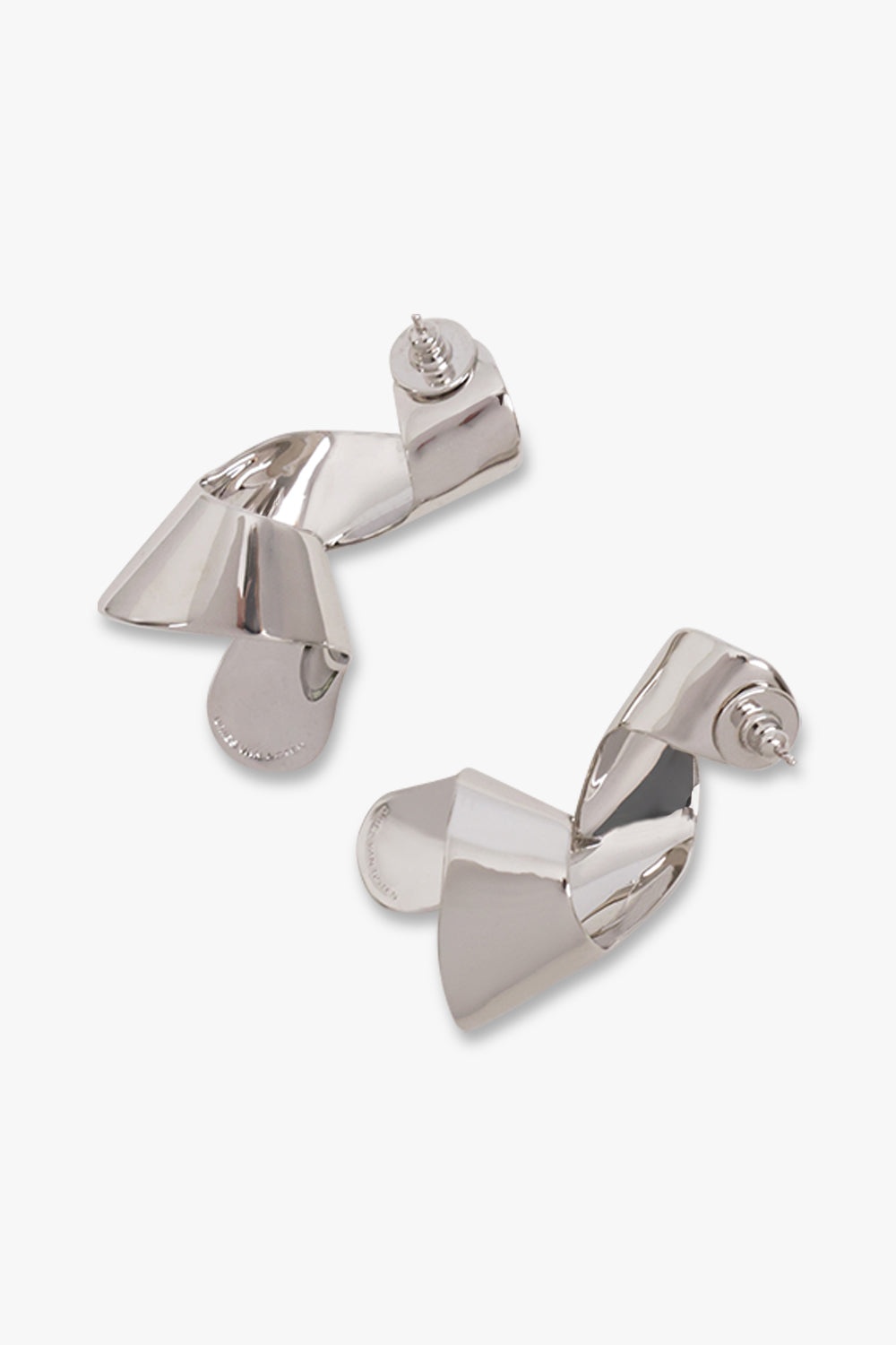 WAVE STUD EARRINGS | SILVER - 2