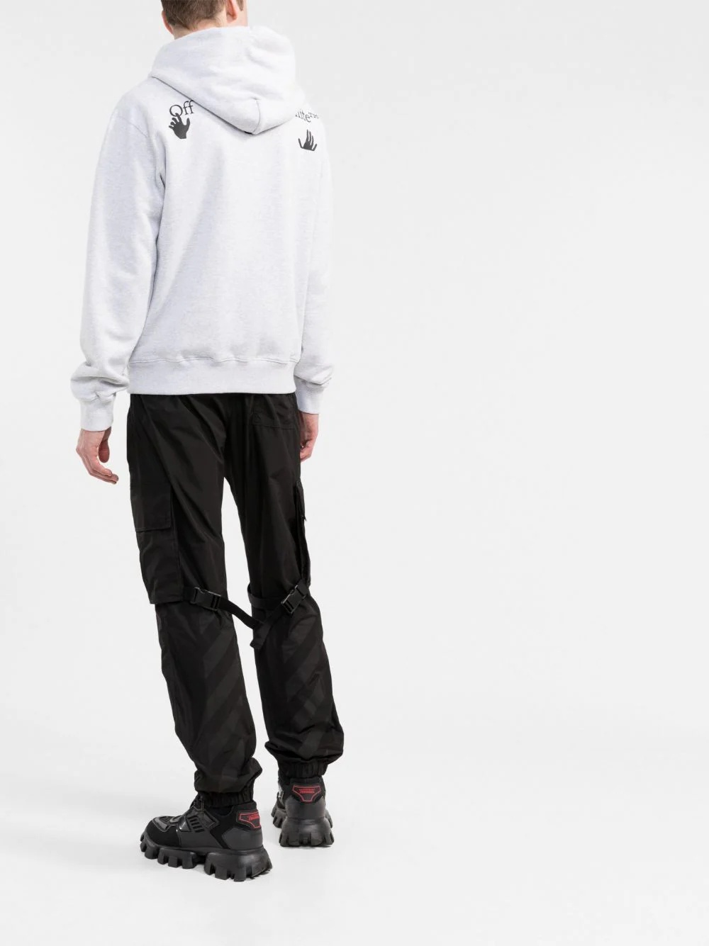 straight-leg cargo trousers - 4