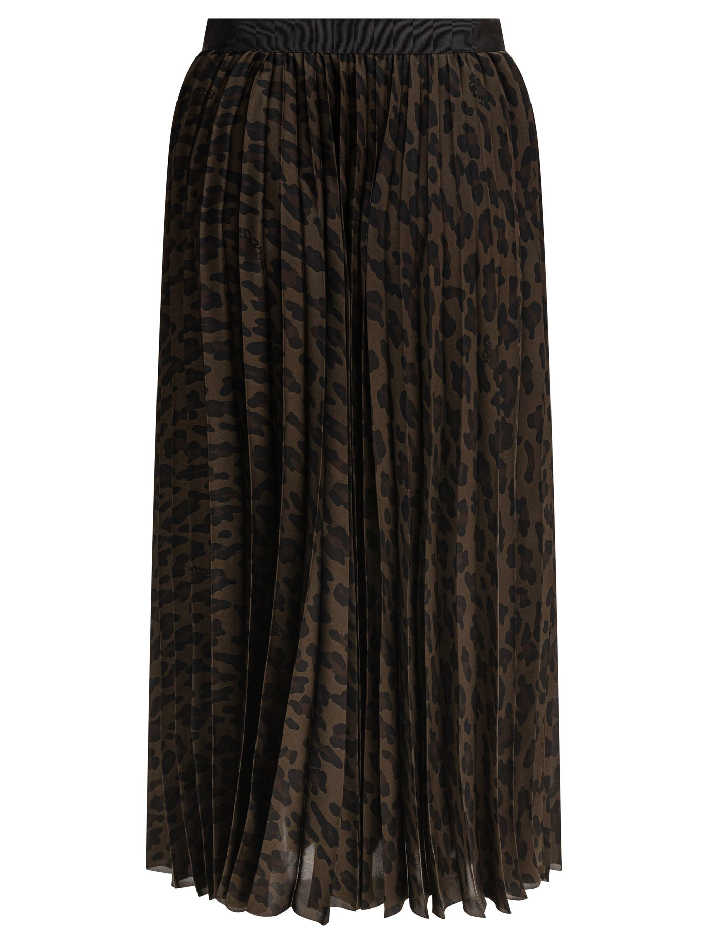 Sacai Women Leopard Skirt - 2