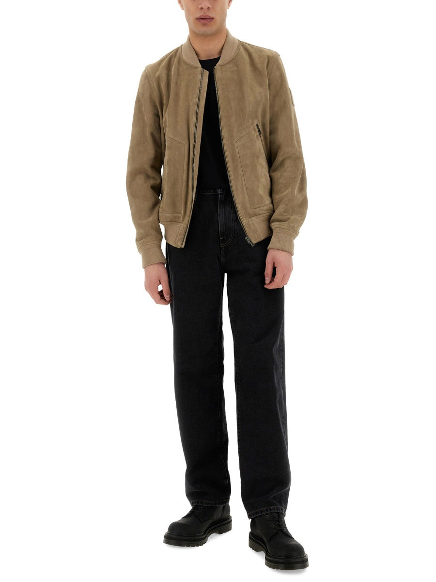 Belstaff Men Leather Jacket - 2
