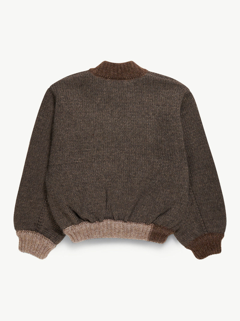 MAGLIANO Knitted Bomberone Brown outlook