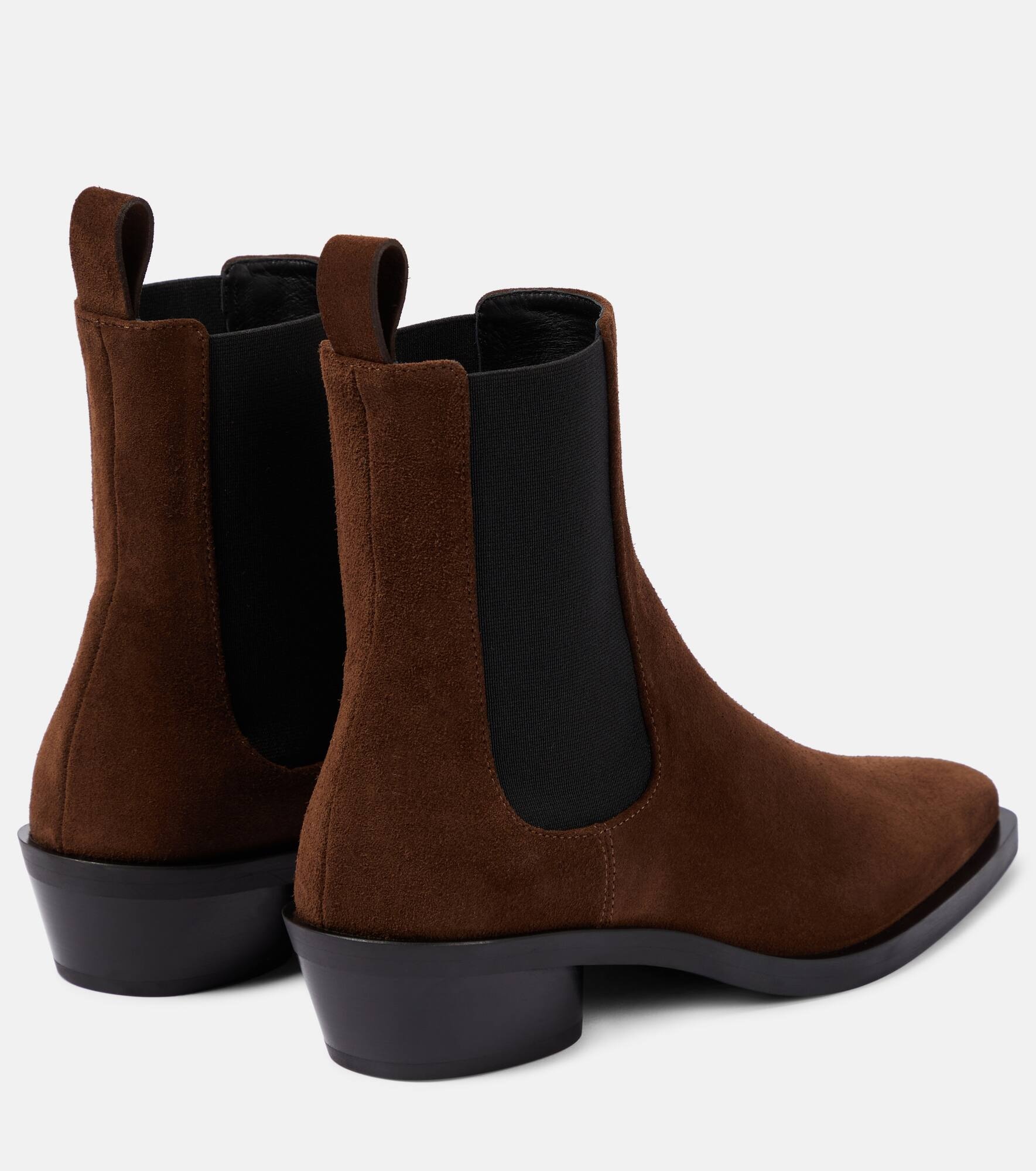 Bronco suede Chelsea boots - 3