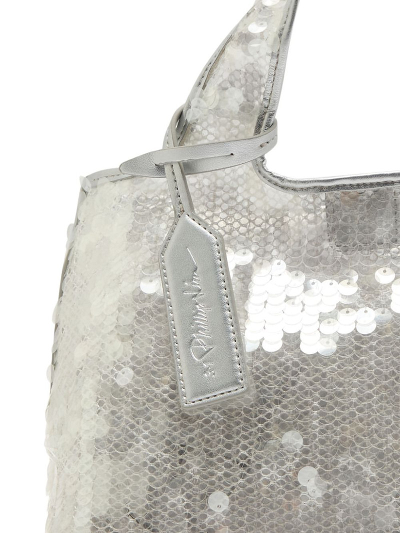 3.1 Phillip Lim mini Market logo-tag tote bag outlook