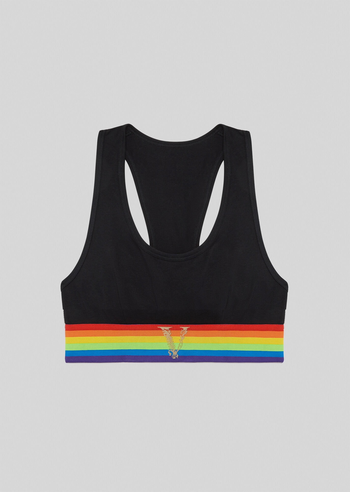 Versace x Pride Cotton Sports Bra - 1