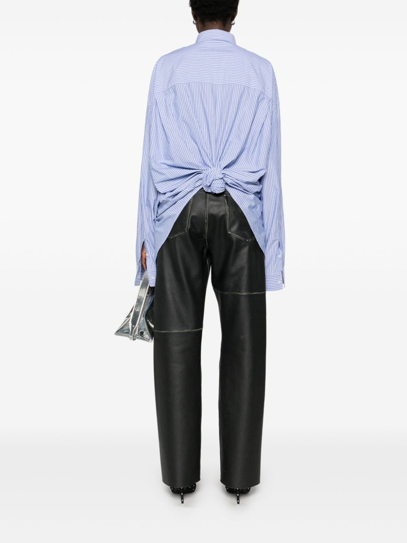 BALENCIAGA knot-detail shirt outlook